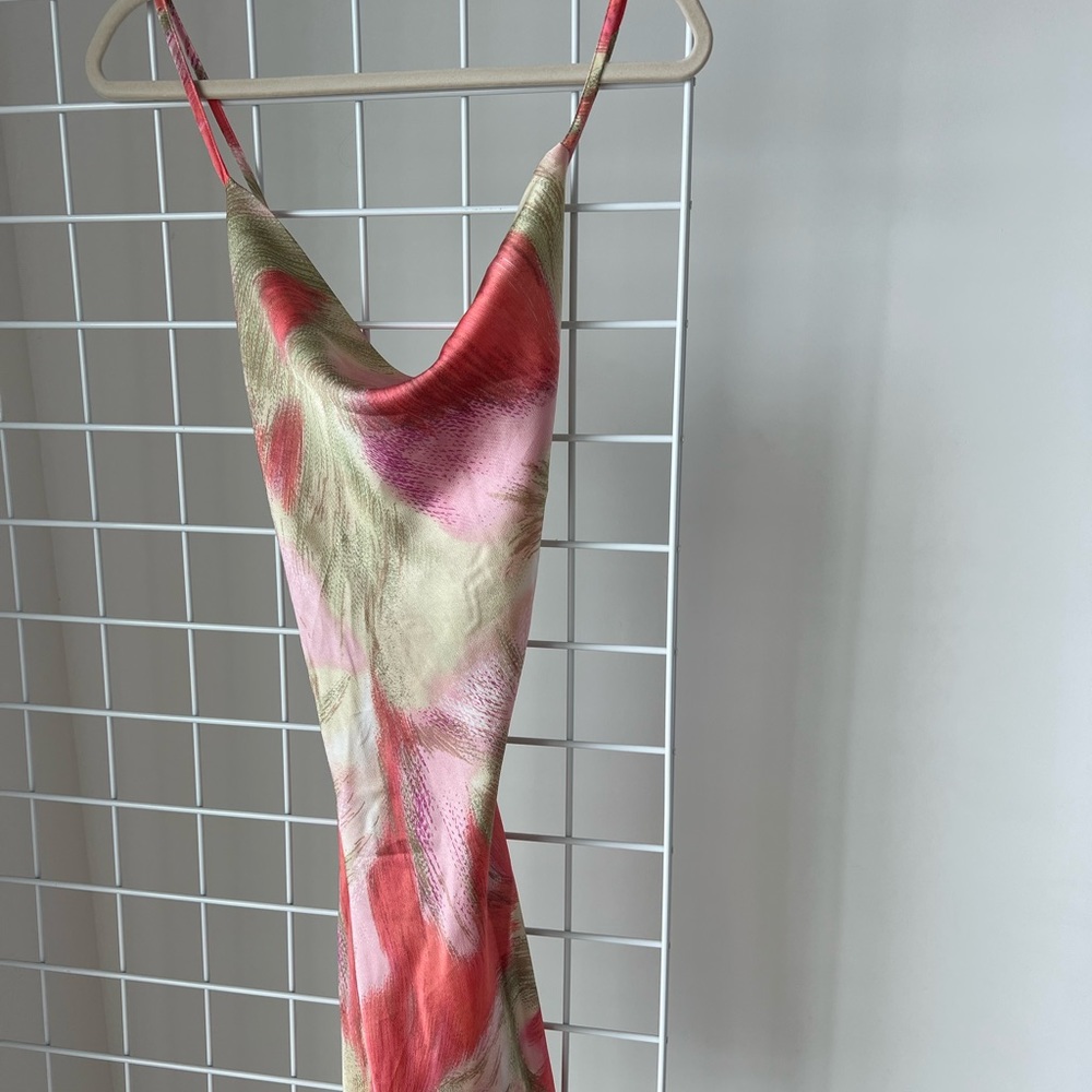 Satin dress